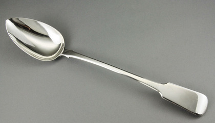 Provincial Silver Gravy Spoon - Bristol, Exeter Hallmarks